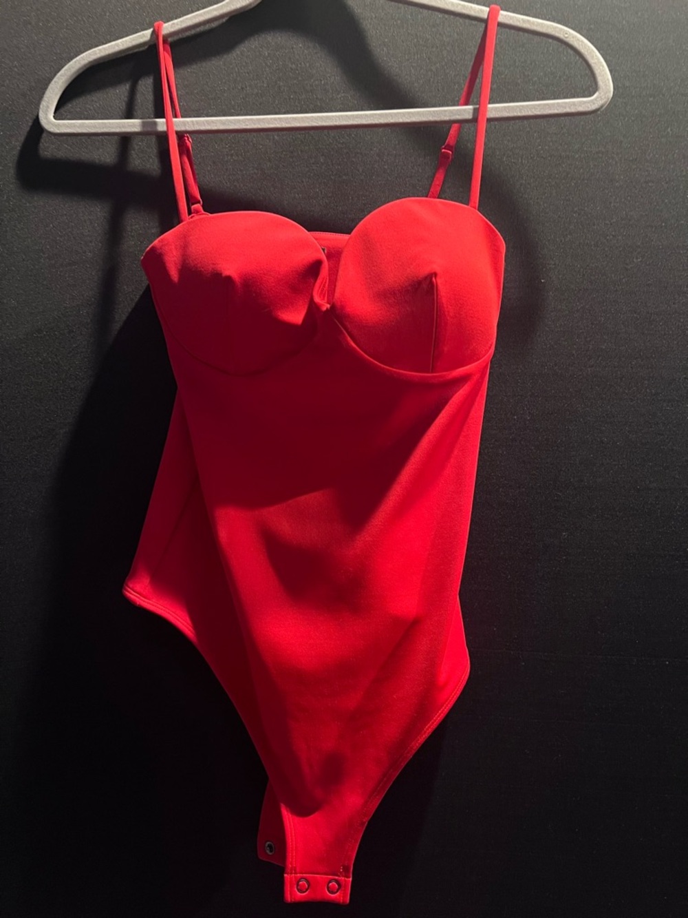 Express Red Bodysuit XS